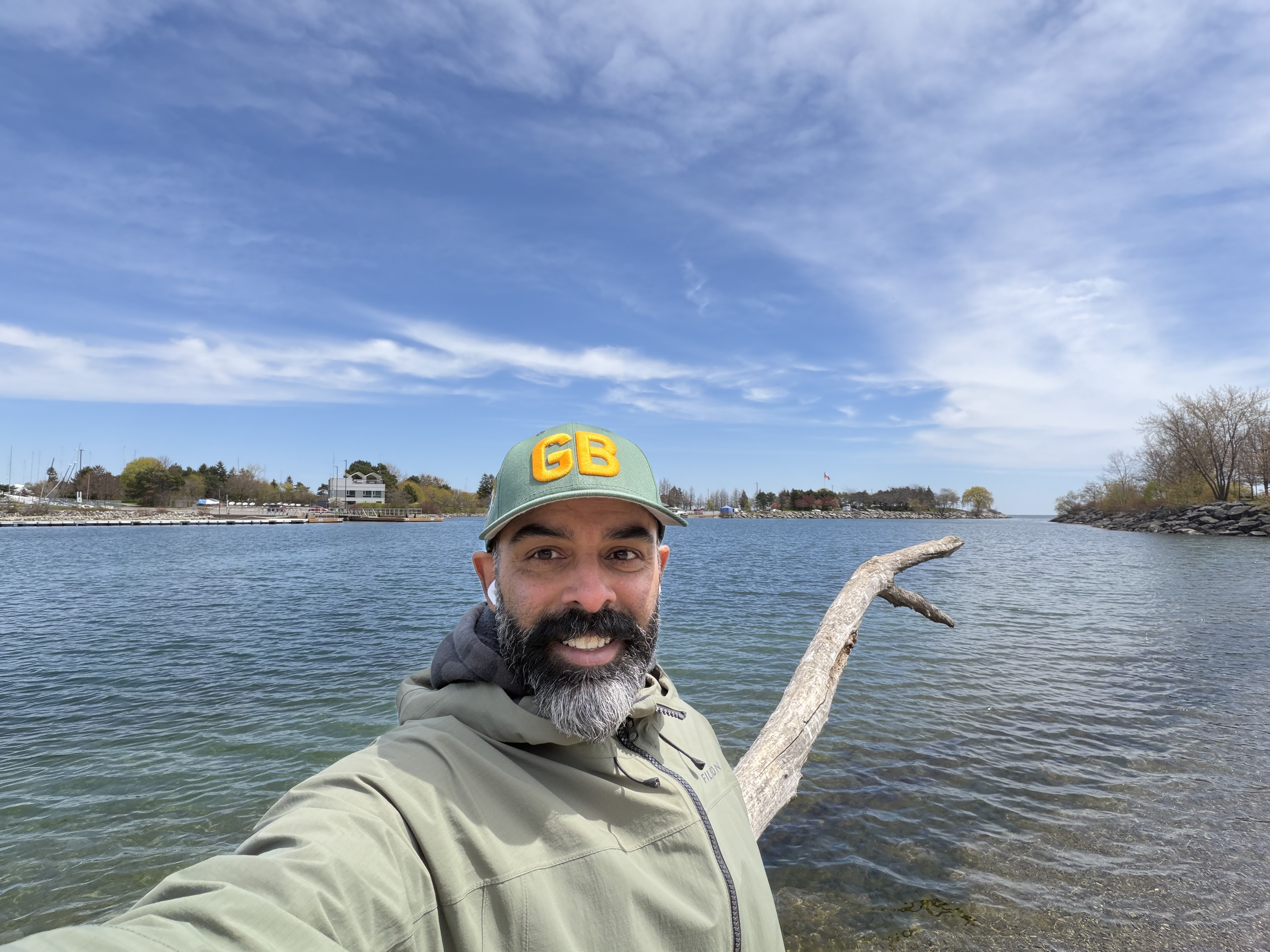 Roger Nann at Georgian Bay