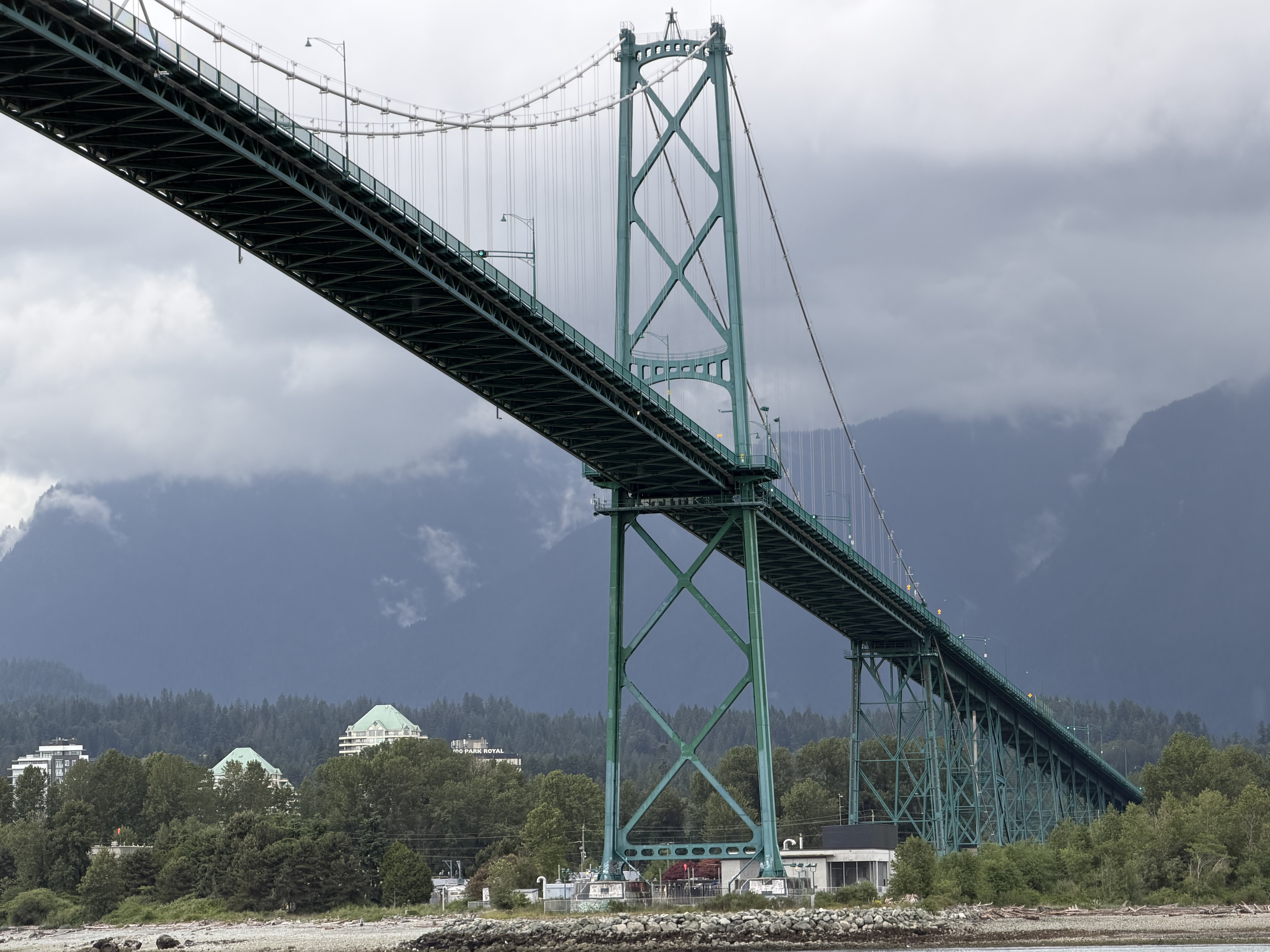 Lion's Gate Bridge from Stanley Park